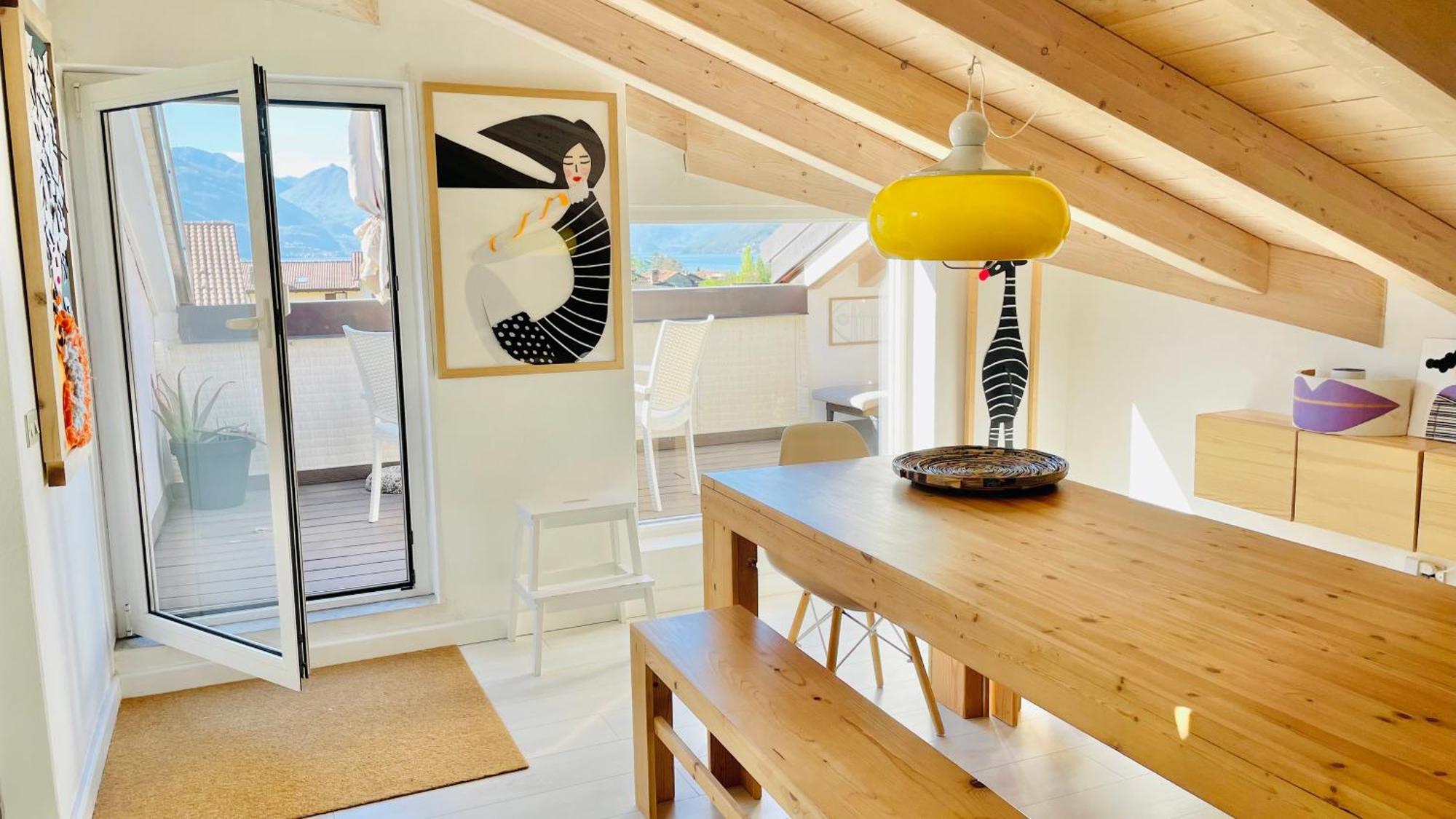 グラヴェドーナCasa Lilla Ltアパートメント エクステリア 写真